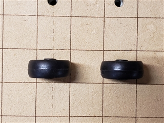 Top View of Wheels' Edges